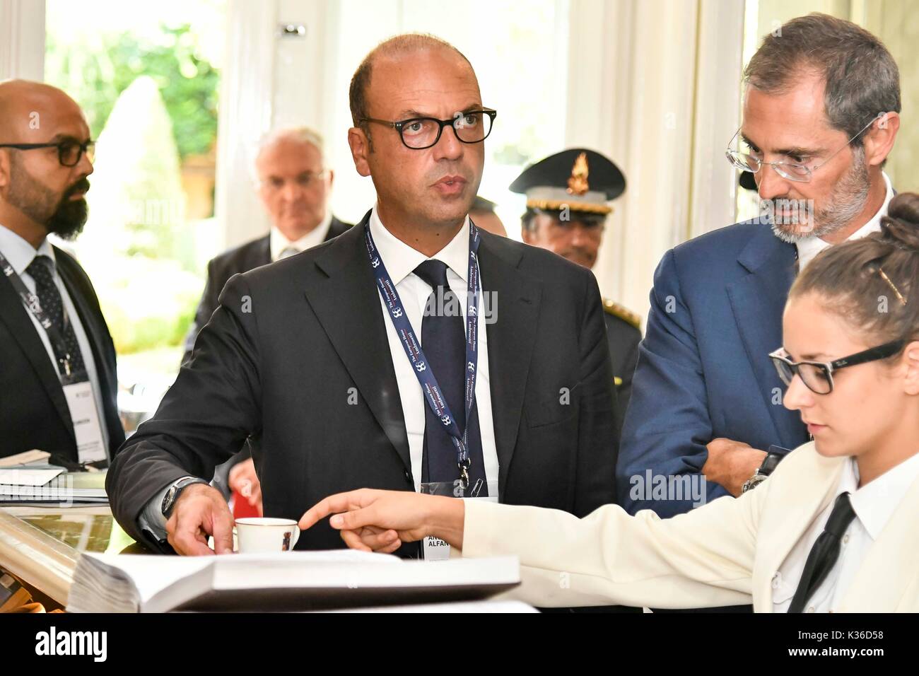 Cernobbio. The European House Ambrosetti 43rd edition 2017. Pictured