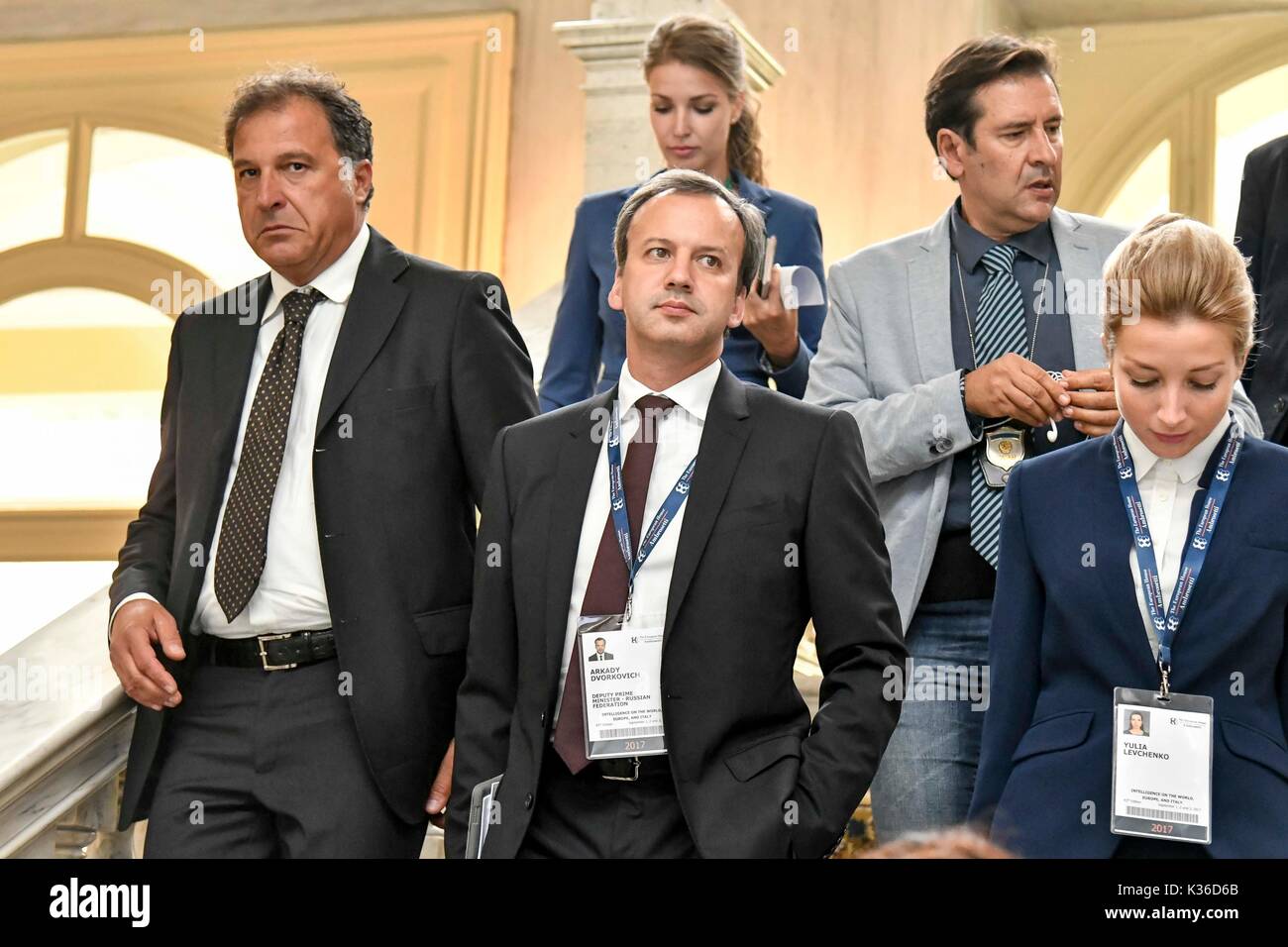 Cernobbio. The European House Ambrosetti 43rd edition 2017. Pictured