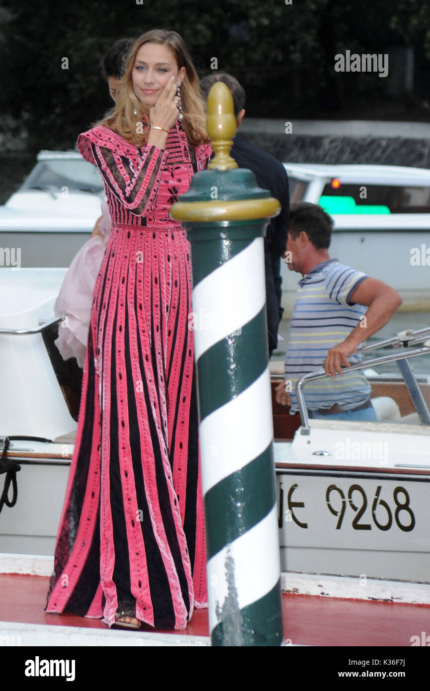 74th Venice Film Festival, Celebrities arrive at Excelsior pier to