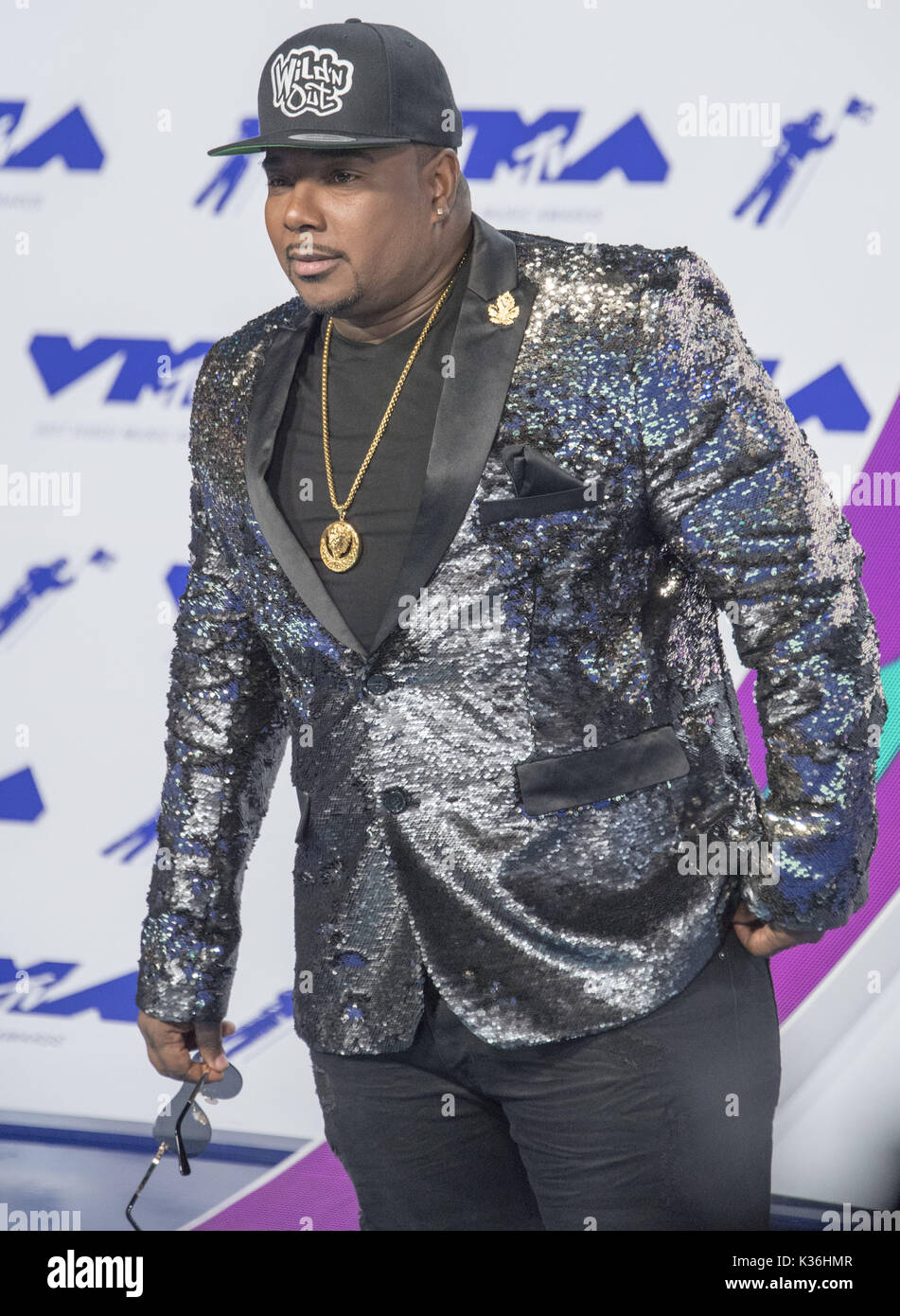 August 27, 2017 - Inglewood, California, U.S - Rip Michaels  arrives at the 2017 MTV Video Music Awards   Photo Room held at The Forum in Inglewood/Los Angeles on Sunday afternoon. (Credit Image: © David Bro via ZUMA Wire) Stock Photo