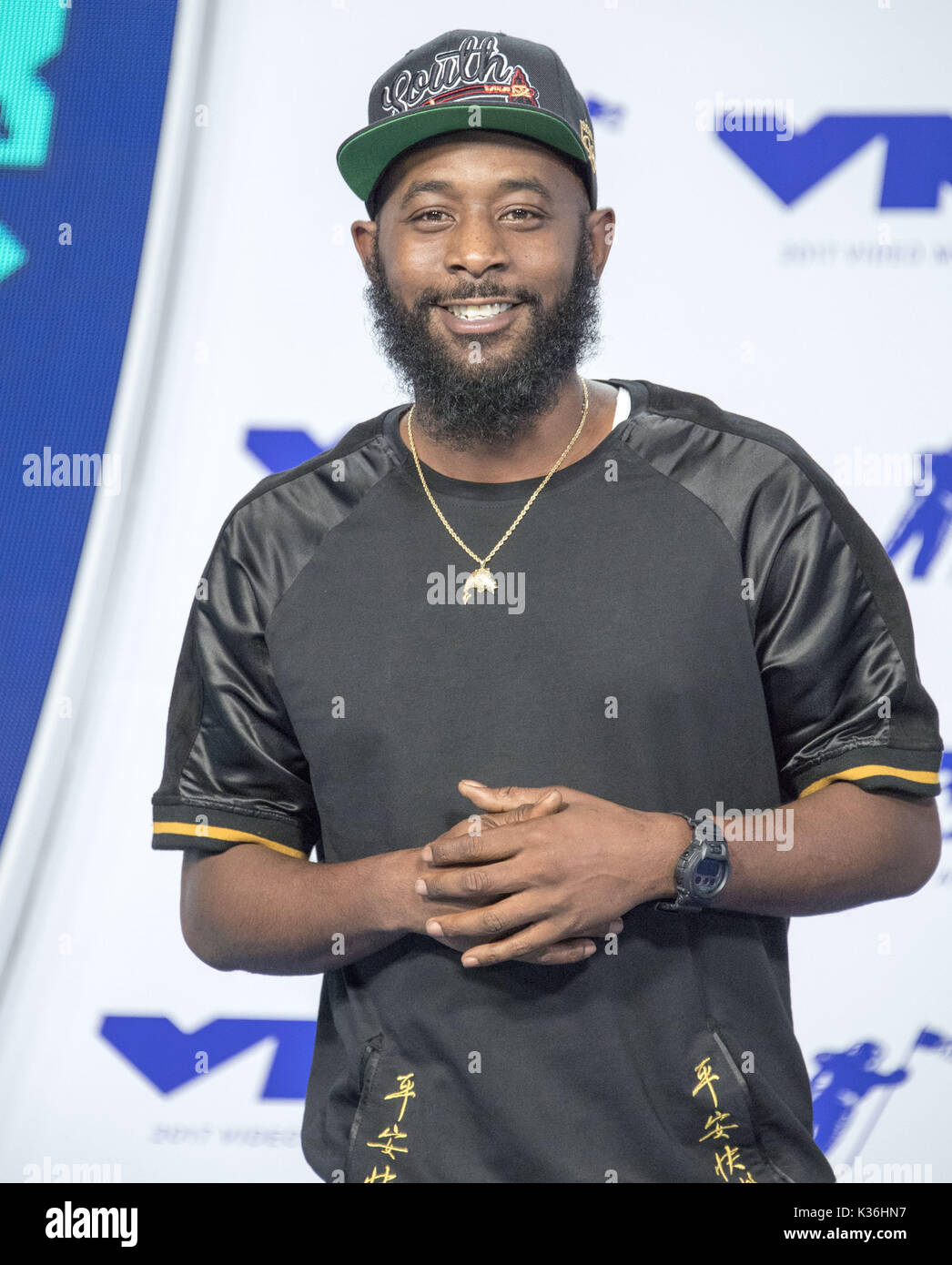 August 27, 2017 - Inglewood, California, U.S - Karlous Miller arrives