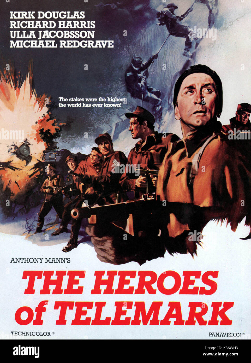 THE HEROES OF TELEMARK POSTER FROM THE RONALD GRANT ARCHIVE Date 1965
