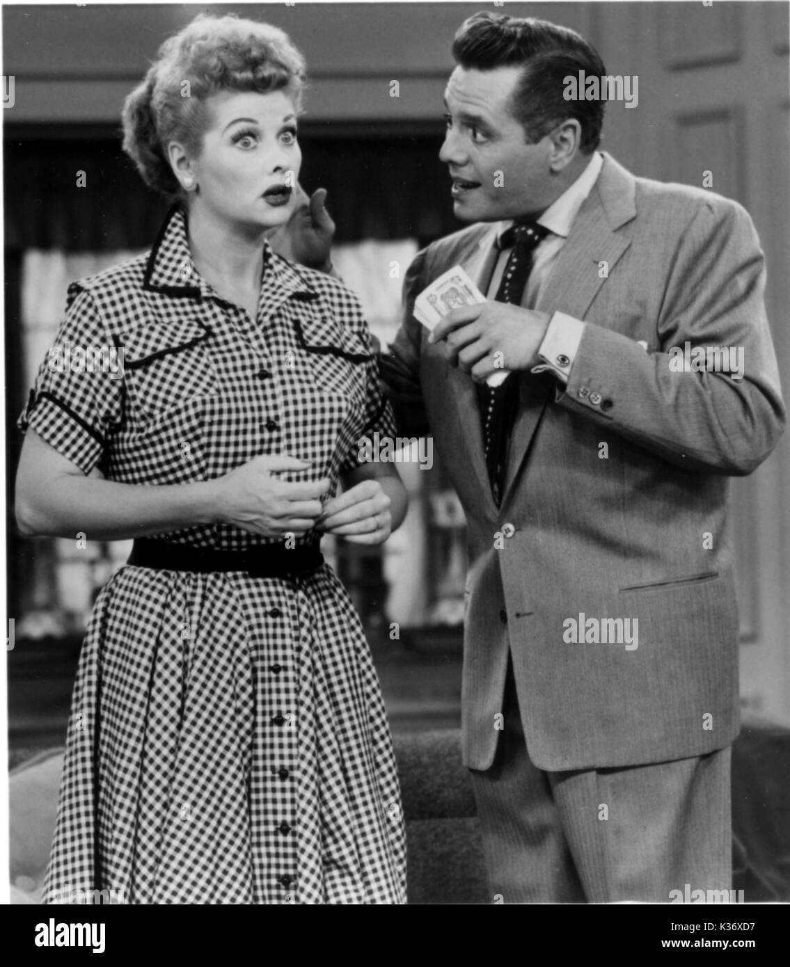 I LOVE LUCY DESI ARNAZ, LUCILLE BALL   I LOVE LUCY Stock Photo