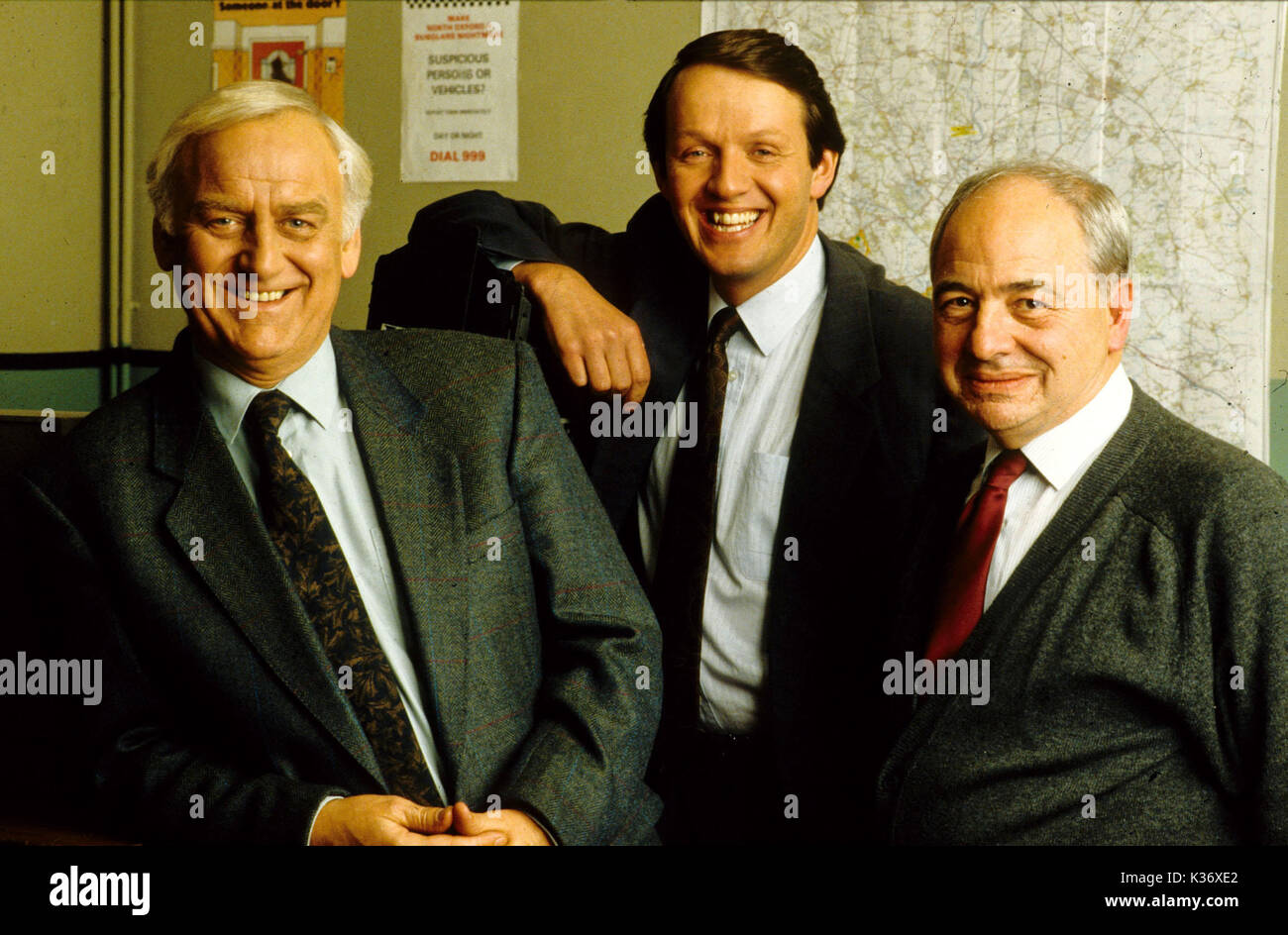 INSPECTOR MORSE ITV JOHN THAW , KEVIN WHATELY (Sergeant Lewis), ? Stock Photo