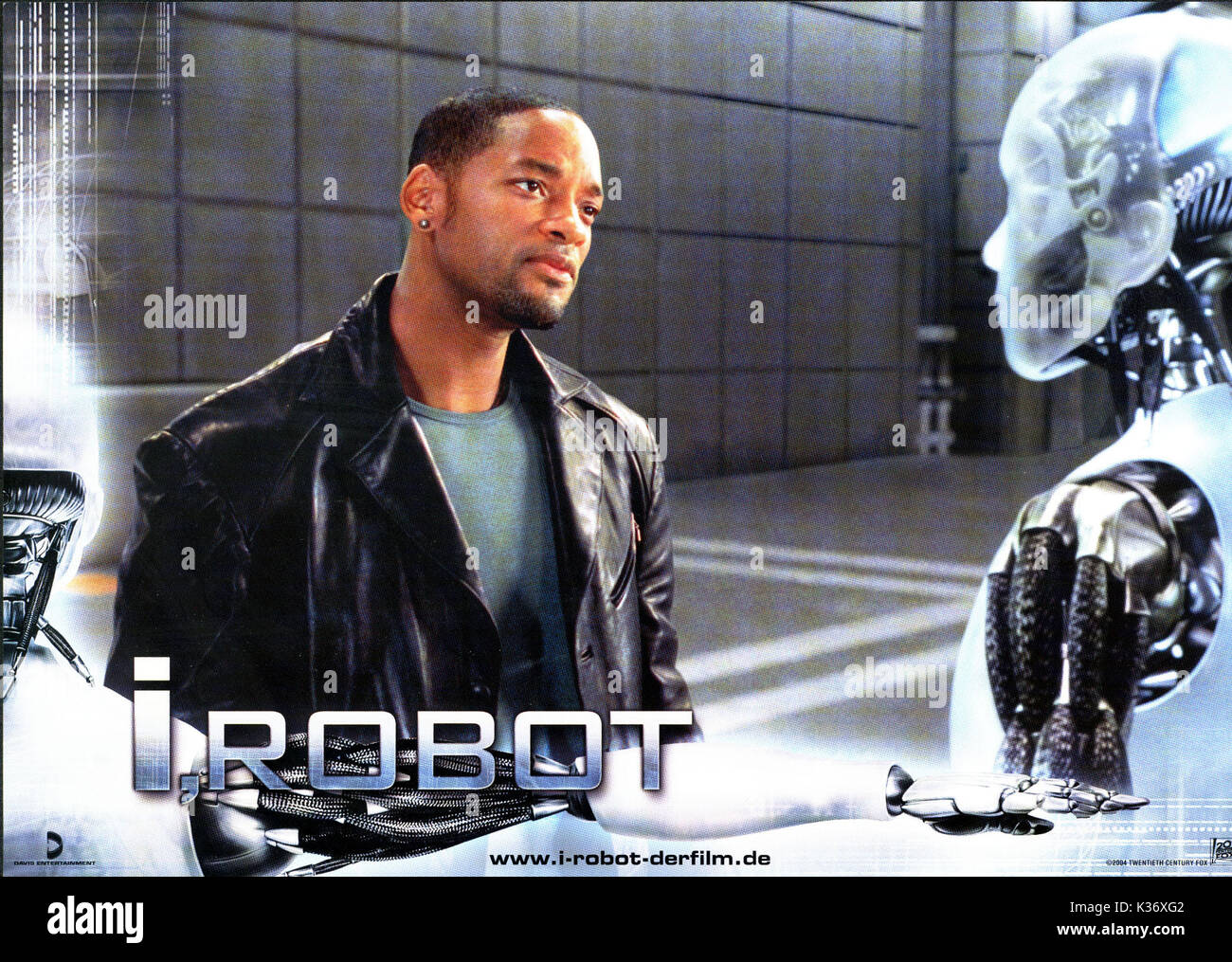 I, ROBOT WILL SMITH     Date: 2004 Stock Photo