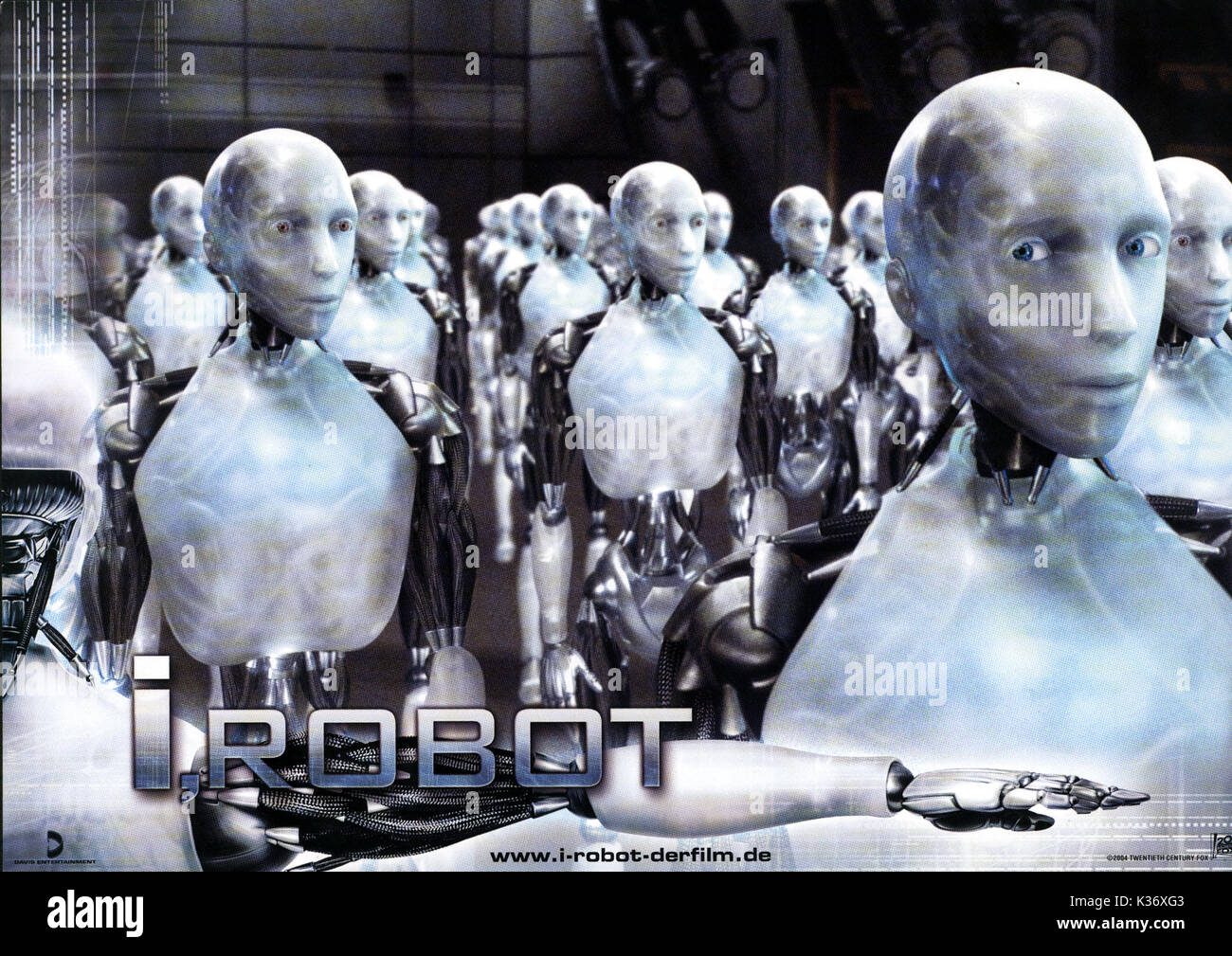 I, ROBOT      Date: 2004 Stock Photo