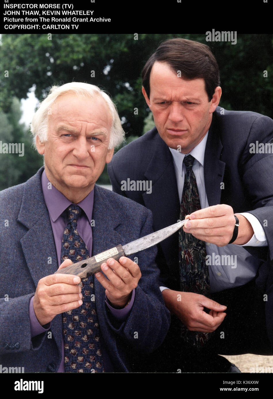 INSPECTOR MORSE JOHN THAW, KEVIN WHATELEY Stock Photo