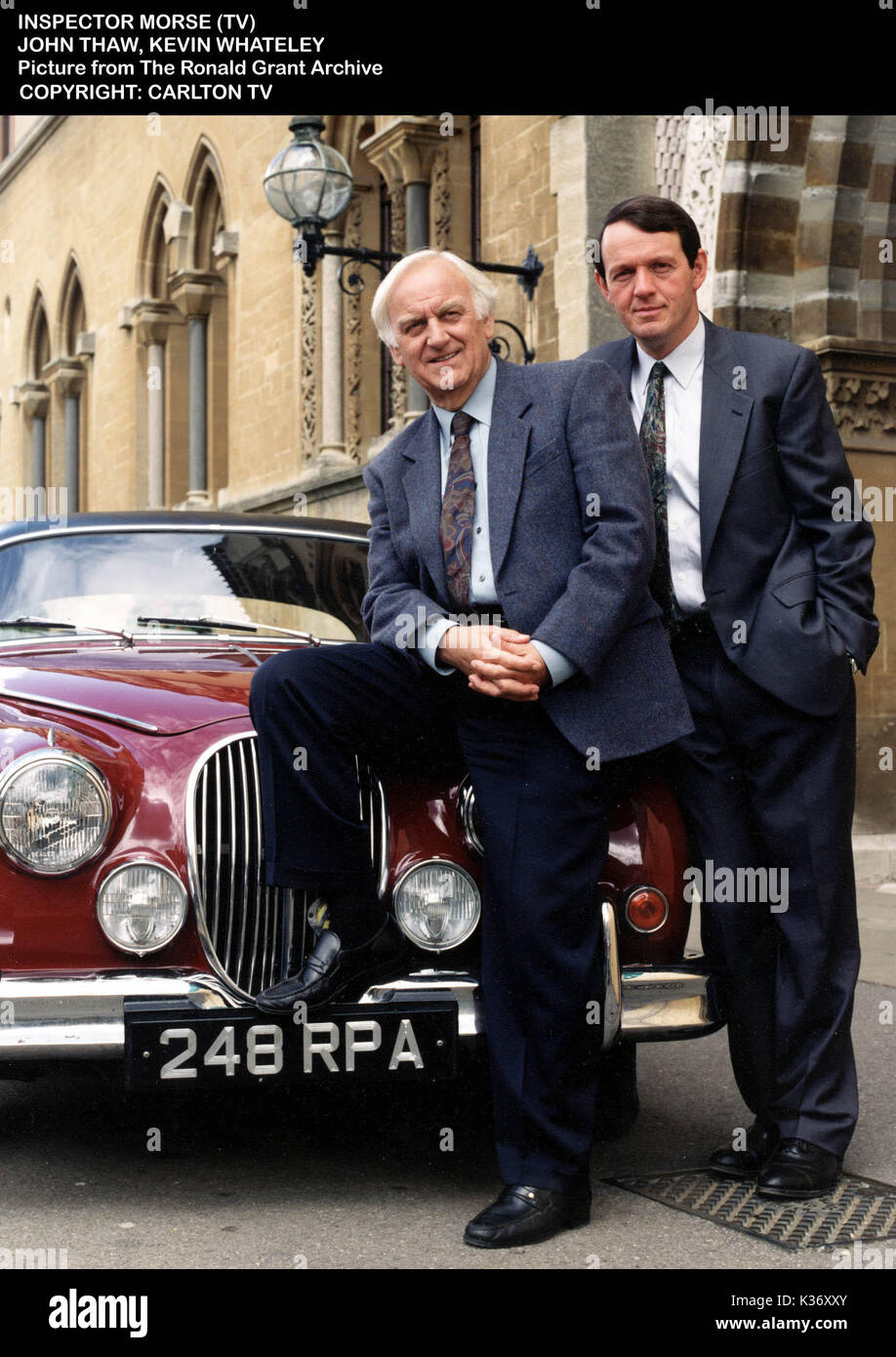 INSPECTOR MORSE JOHN THAW, KEVIN WHATELEY Stock Photo