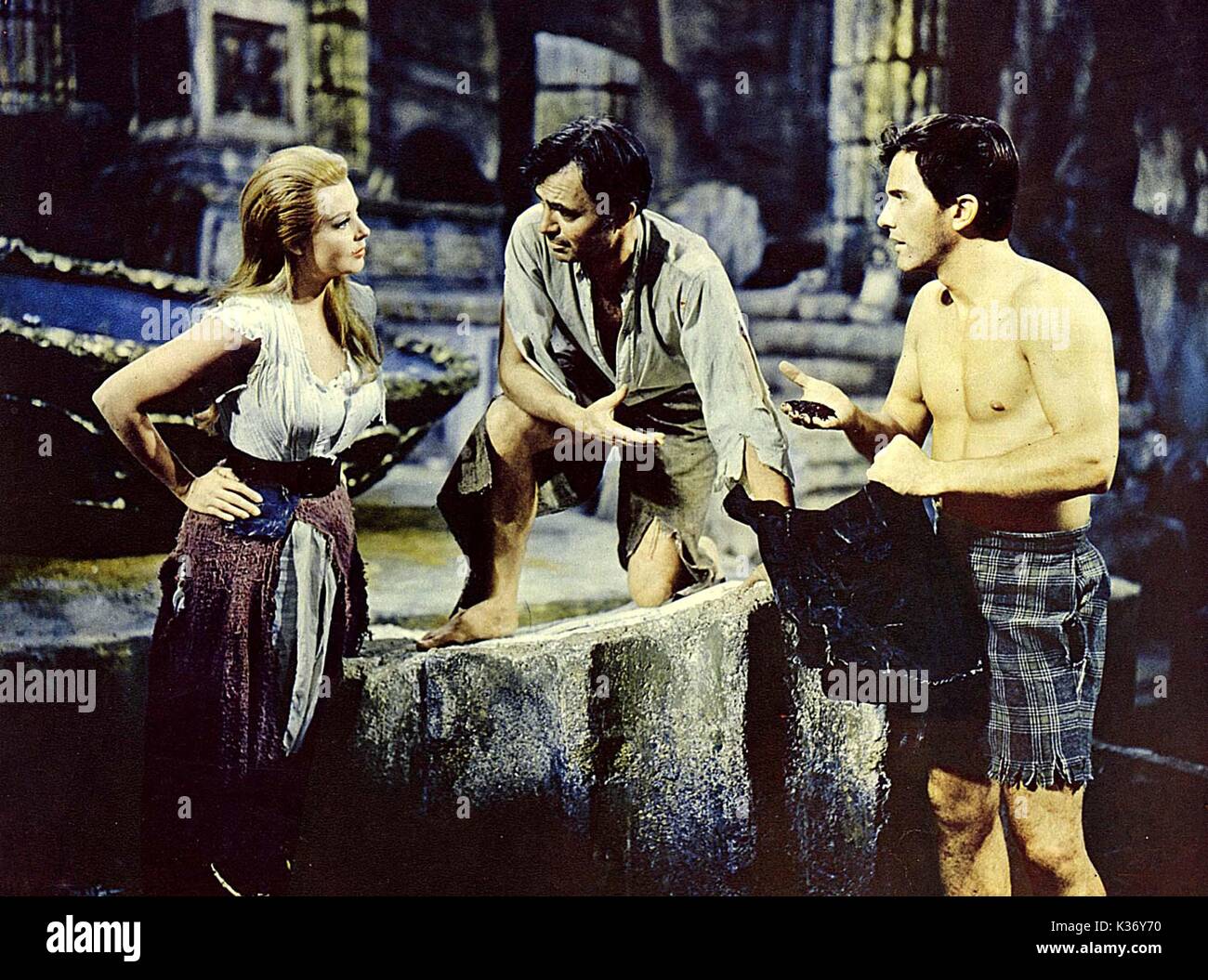 JOURNEY TO THE CENTRE OF THE EARTH C20TH FOX ARLENE DAHL, JAMES Stock