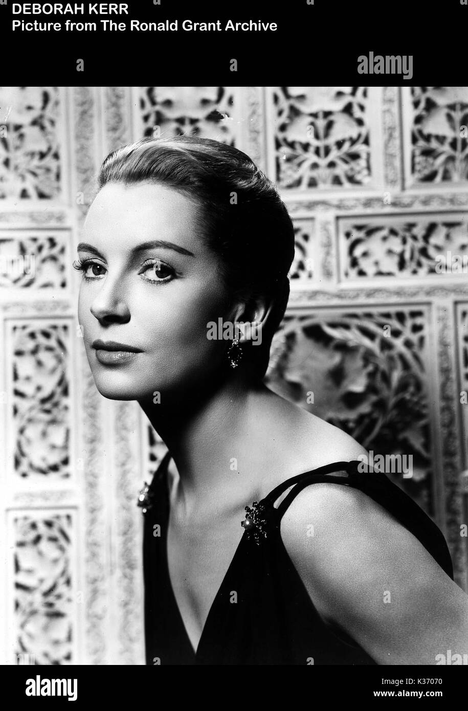 DEBORAH KERR English film actress     Date: 1921 - 2007 Stock Photo