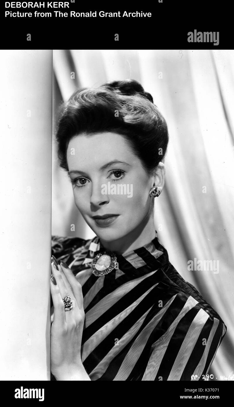 DEBORAH KERR English film actress     Date: 1921 - 2007 Stock Photo