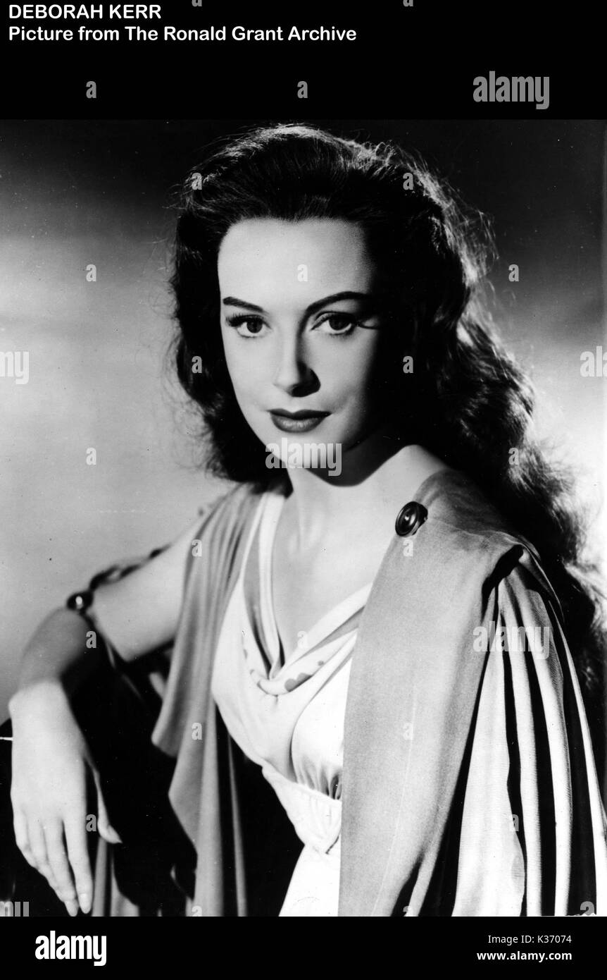 DEBORAH KERR English film actress     Date: 1921 -  2007 Stock Photo