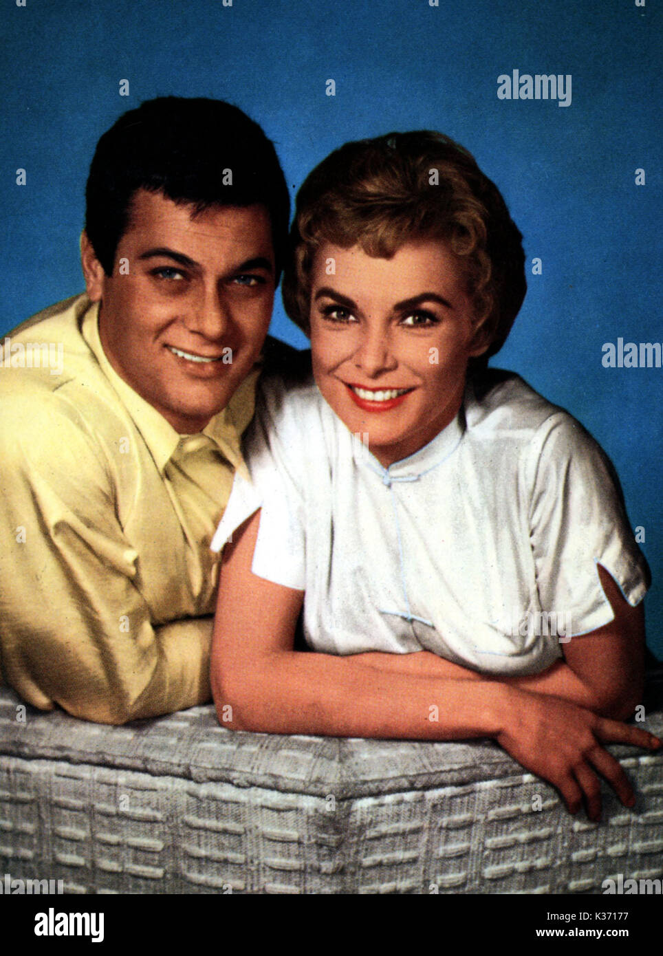 TONY CURTIS AND JANET LEIGH Stock Photo