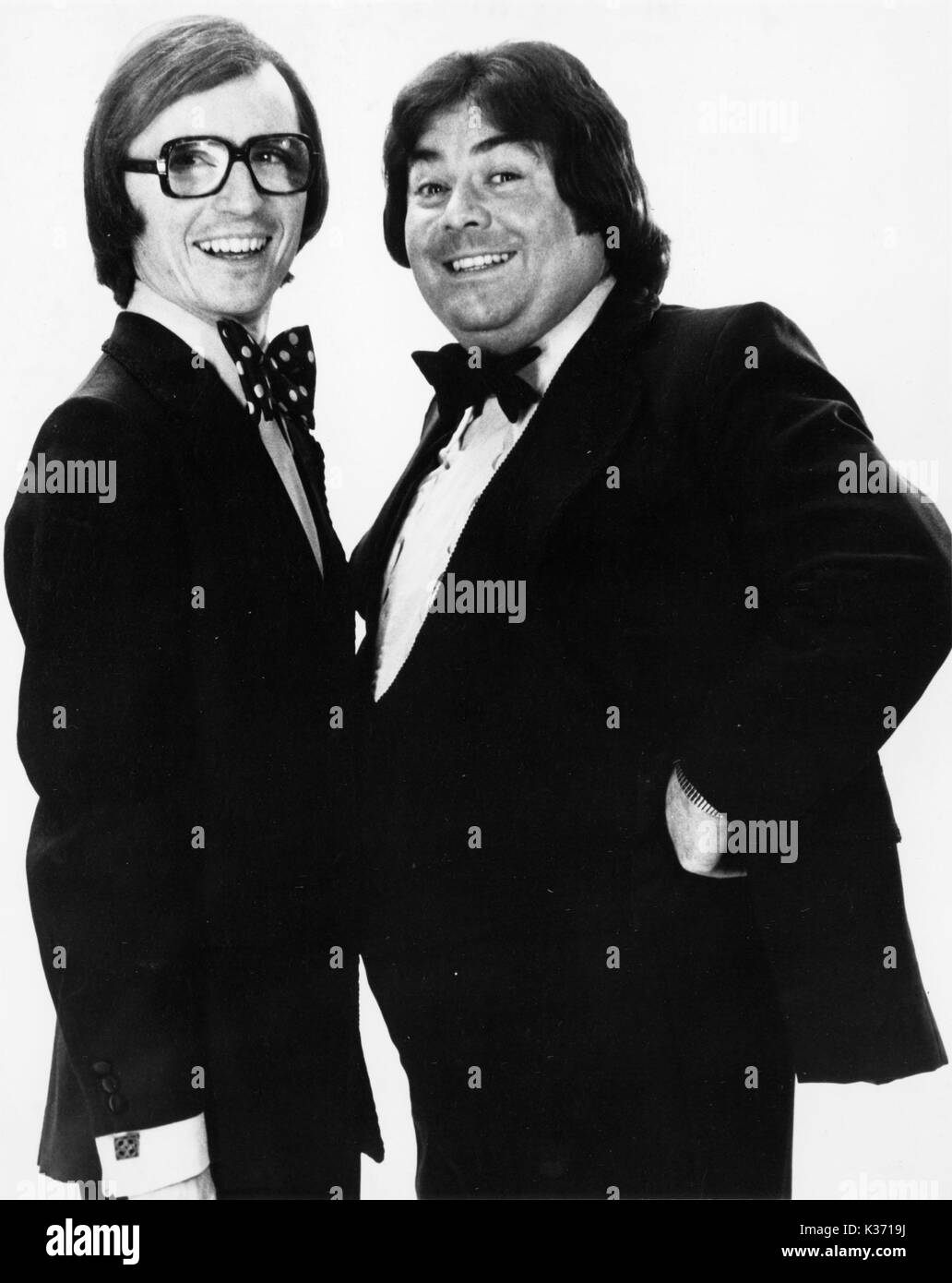 LITTLE AND LARGE SYD LITTLE, EDDIE LARGE Stock Photo