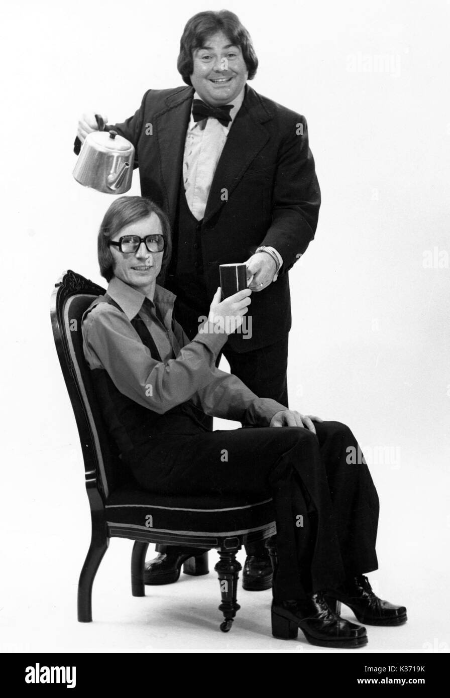 LITTLE AND LARGE SYD LITTLE, EDDIE LARGE Stock Photo