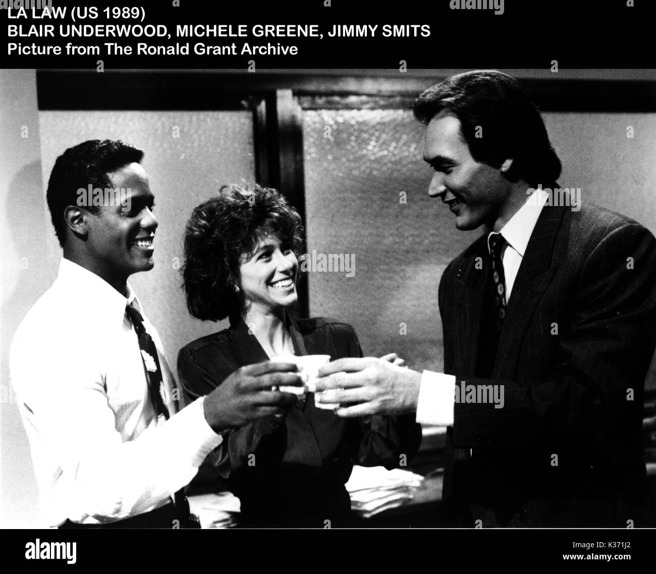 LA LAW BLAIR UNDERWOOD, MICHELE GREENE, JIMMY SMITS Stock Photo - Alamy