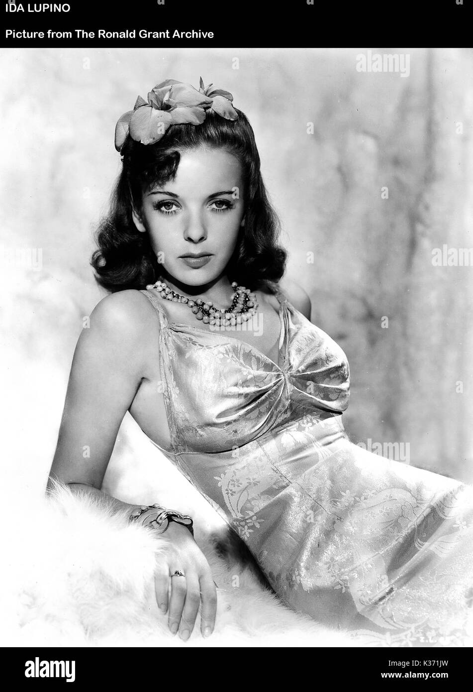 IDA LUPINO Stock Photo