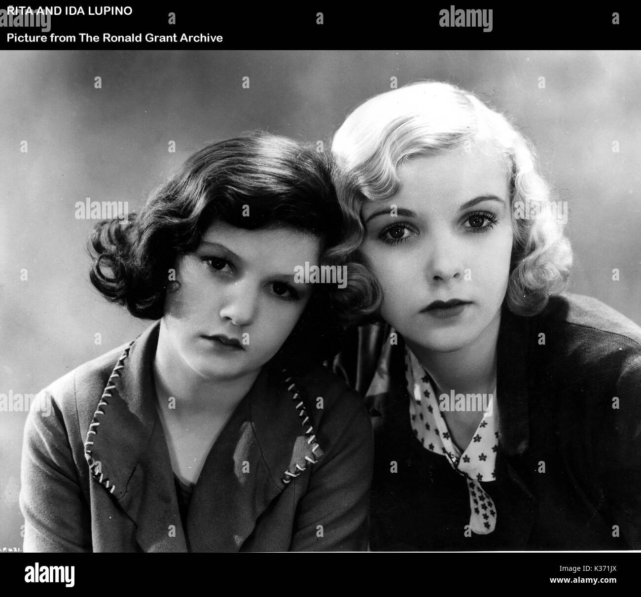 RITE LUPINO, IDA LUPINO Stock Photo