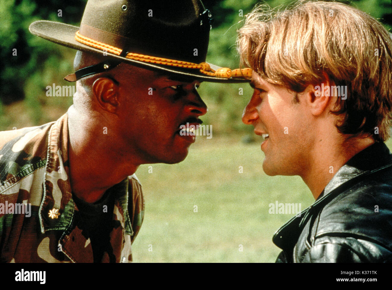 MAJOR PAYNE DAMAN WAYANS, left DIRECTORNICK CASTLE ARMY PICTURE FROM