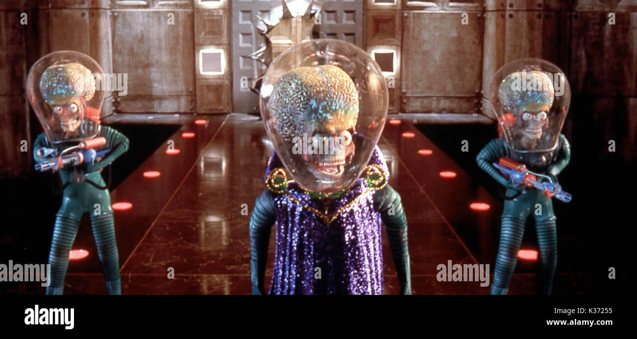 MARS ATTACKS ALIENS Date 1996 Stock Photo Alamy