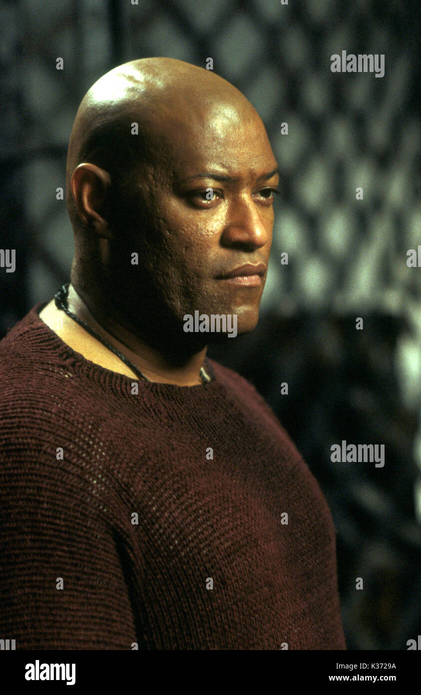 MATRIX REVOLUTIONS LAURENCE FISHBURNE PICTURE FROM THE RONALD GRANT