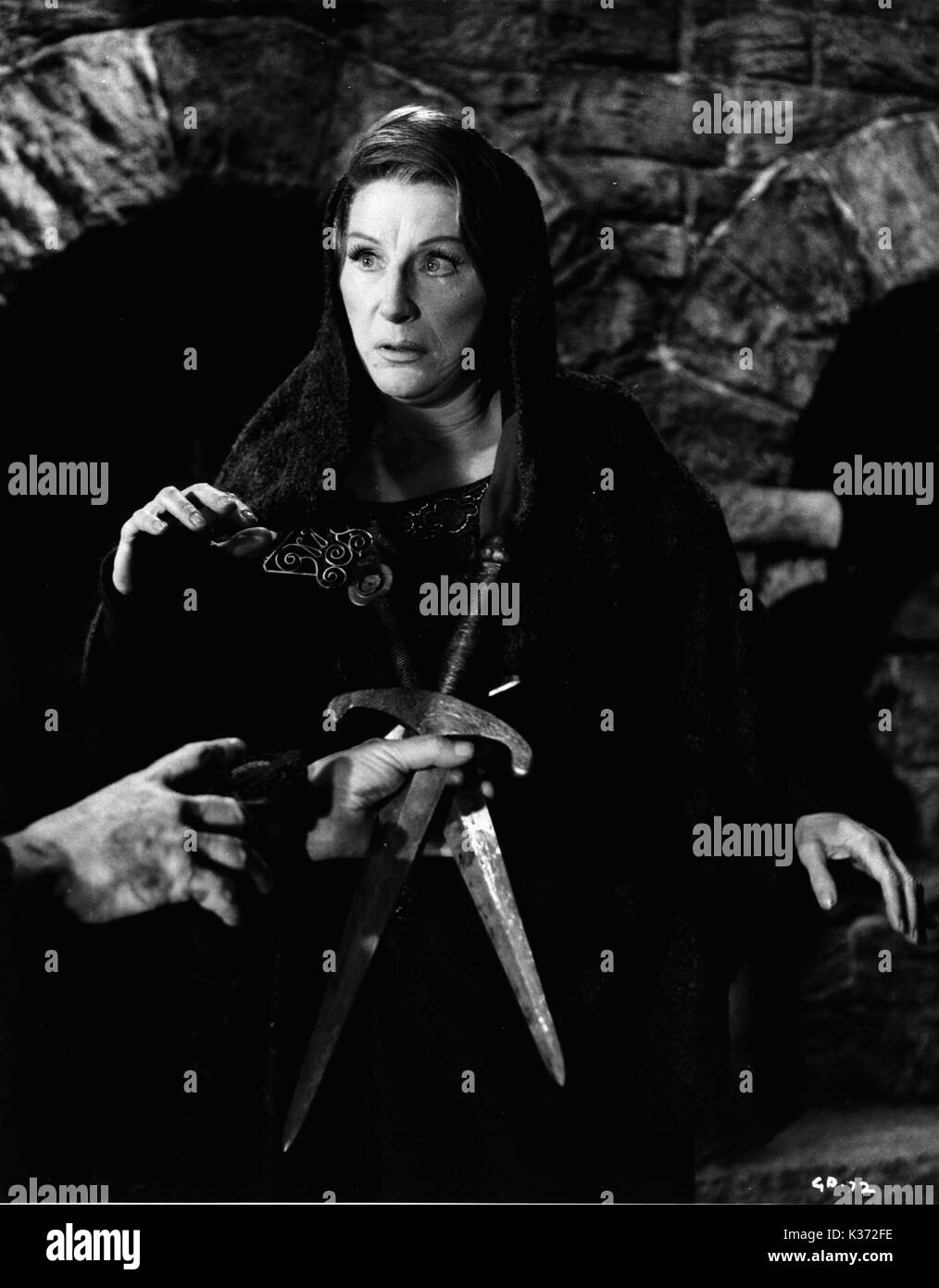 MACBETH DAME JUDITH ANDERSON AS LADY MACBETH Stock Photo - Alamy