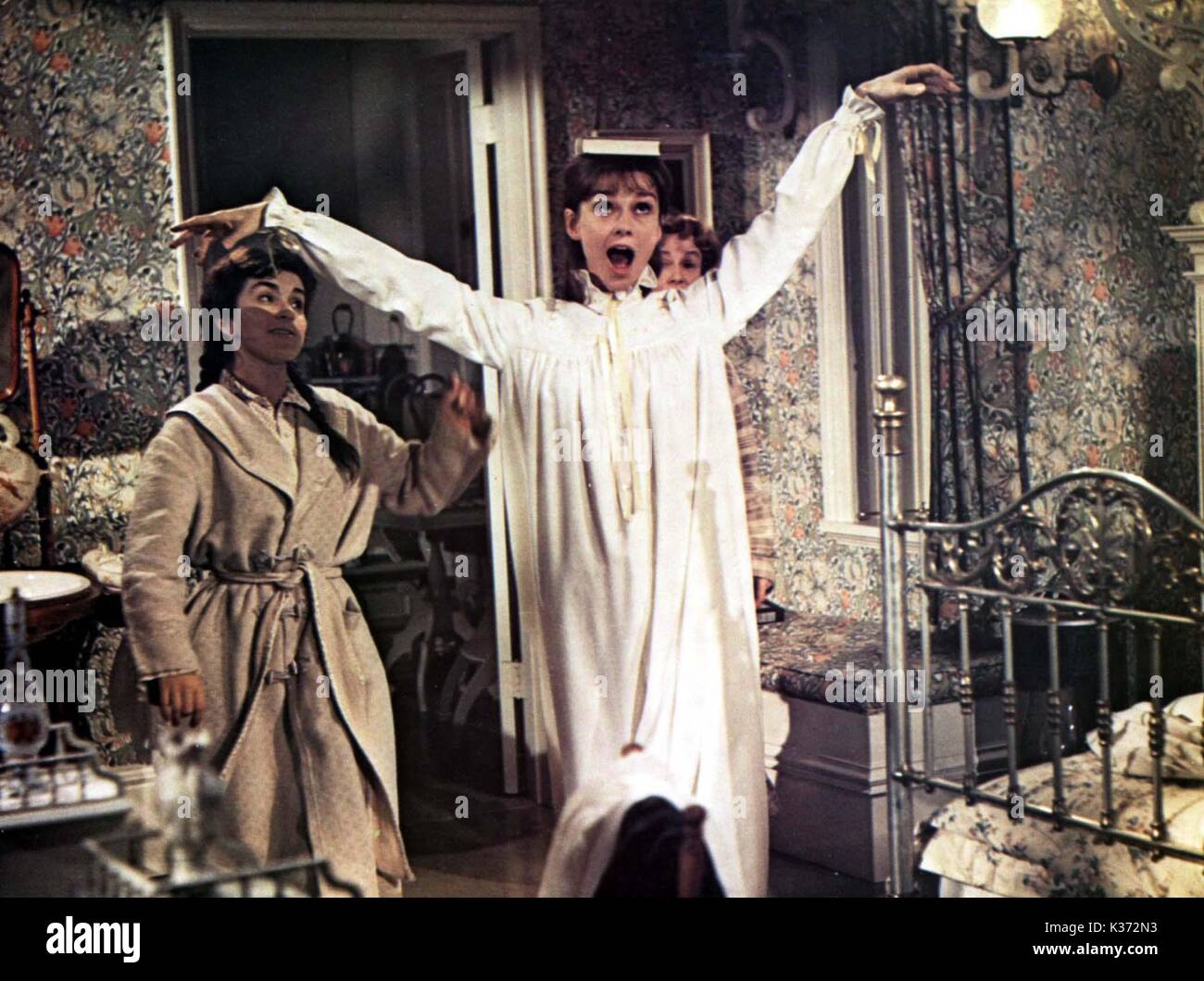 MY FAIR LADY AUDREY HEPBURN A WARNER BROS FILM Date 1964 Stock Photo