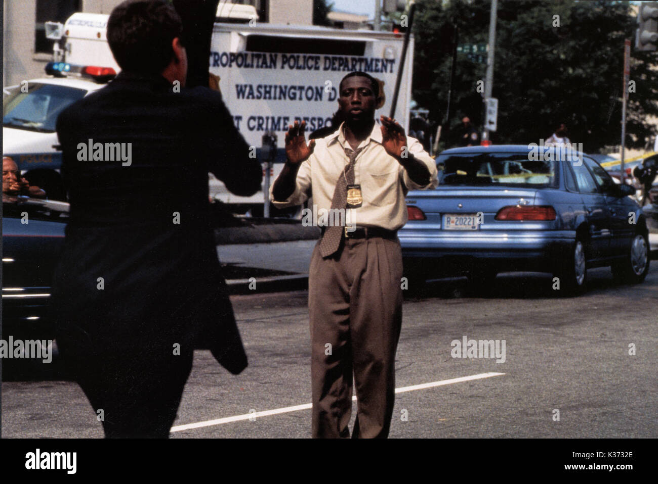 MURDER AT 1600 WESLEY SNIPES A WARNER BROS FILM Date 1997 Stock Photo