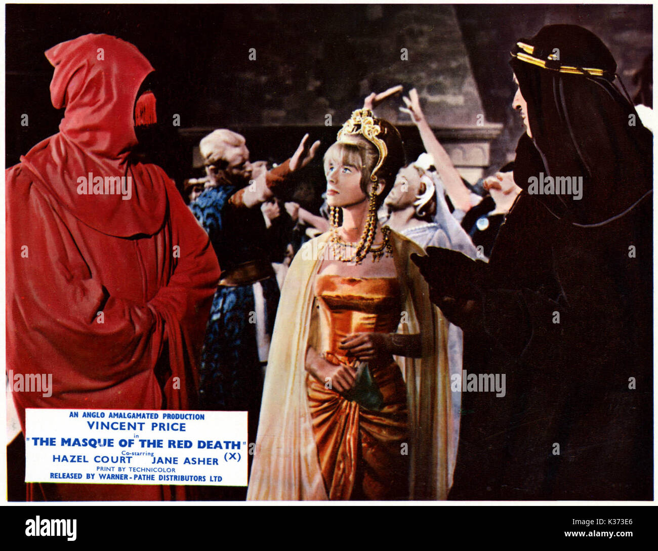 THE MASQUE OF THE RED DEATH JANE ASHER, VINCENT PRICE     Date: 1964 Stock Photo