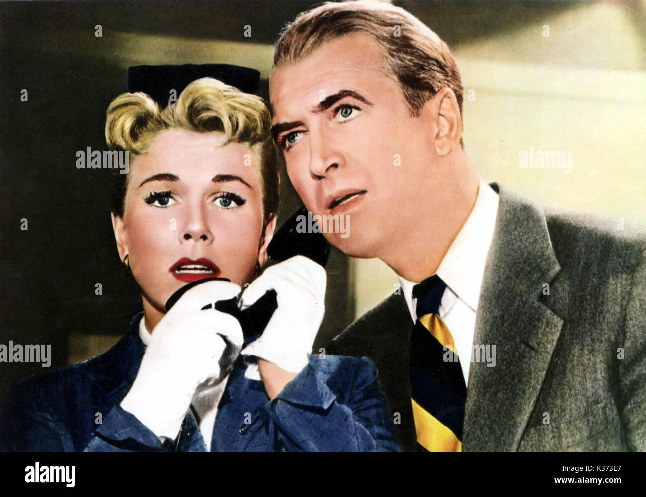 THE MAN WHO KNEW TOO MUCH DORIS DAY, JAMES STEWART     Date: 1956 Stock Photo