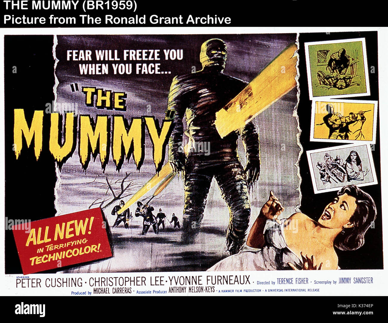THE MUMMY Date: 1959 Stock Photo - Alamy