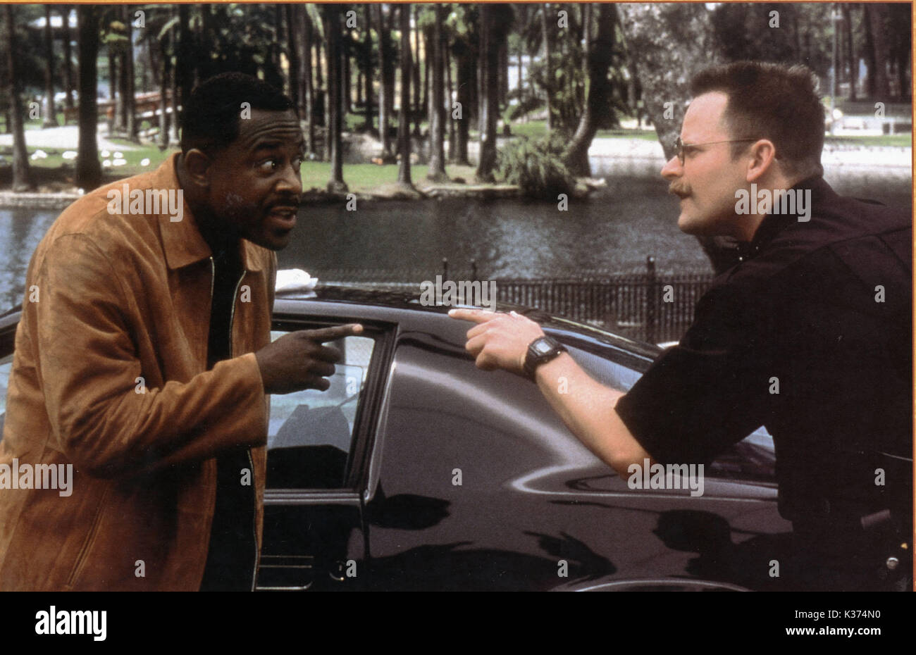 NATIONAL SECURITY MARTIN LAWRENCE AND STEVE ZAHN A COLUMBIA TRISTAR FILM Date 2003 Stock Photo