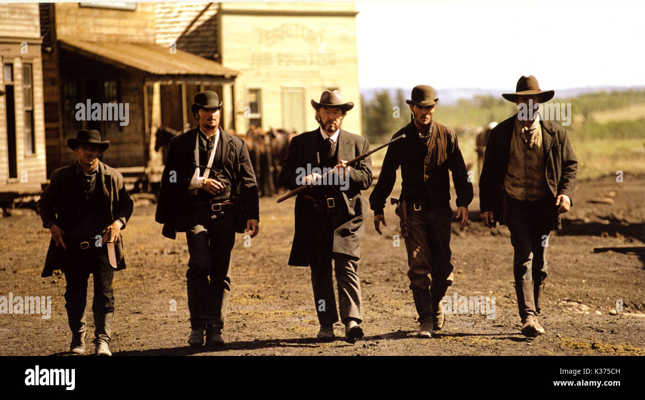 OPEN RANGE MICHAEL GAMBON, centre   FILM RELEASE BY TOUCHSTONE PICTURES     Date: 2003 Stock Photo