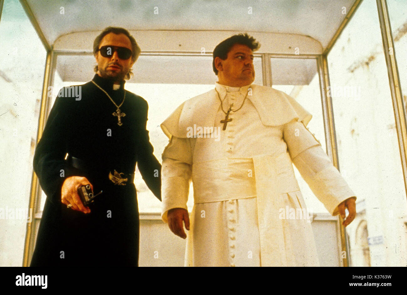 THE POPE MUST DIE BRITISH SCREEN/CHANNEL FOUR PETER RICHARDSON, ROBBIE ...