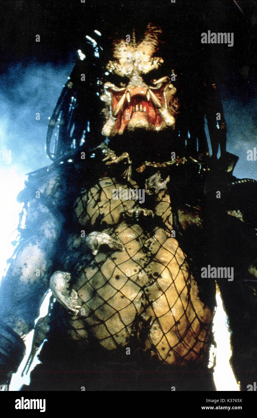 PREDATOR ALIENS     Date: 1987 Stock Photo