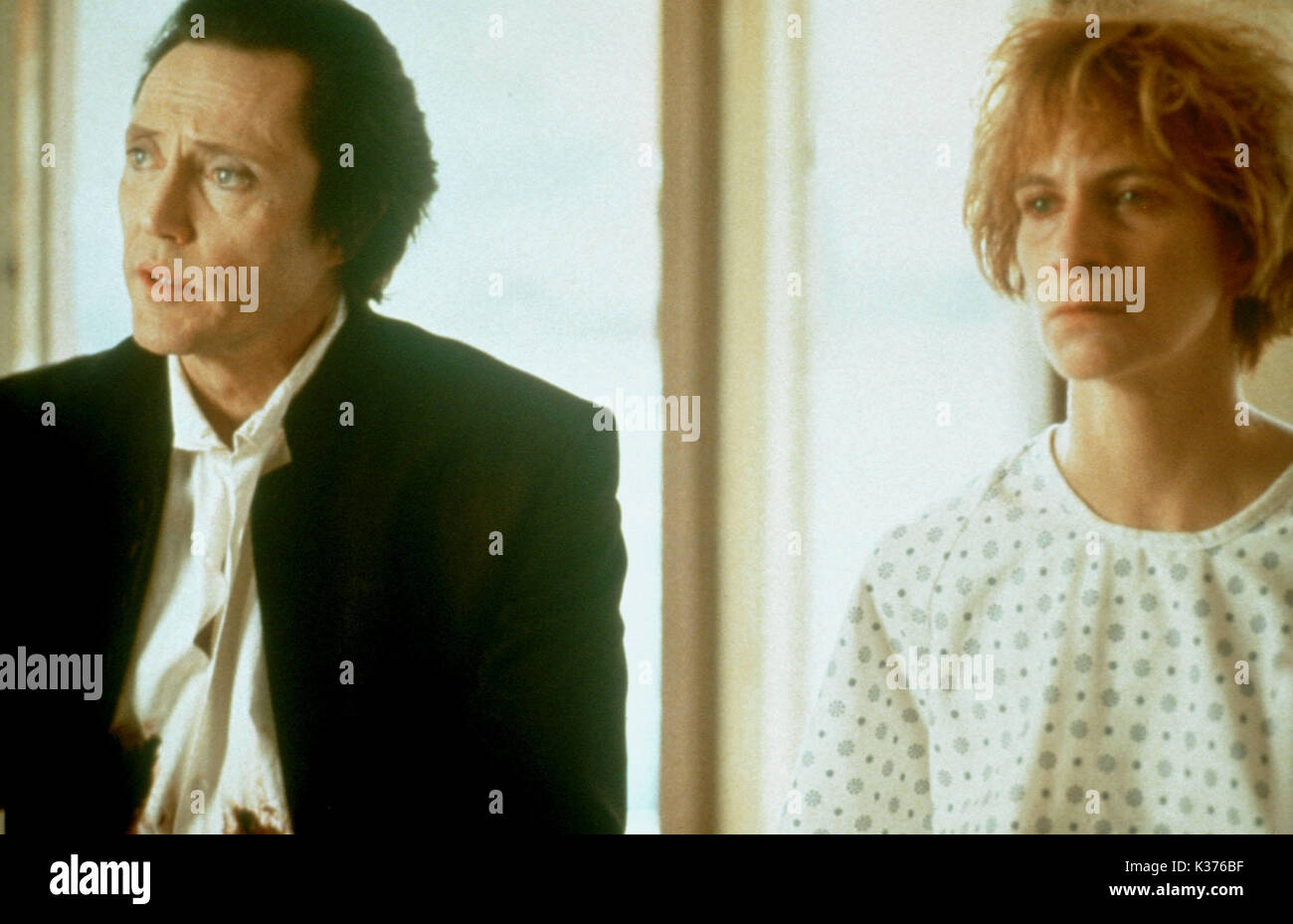 THE PROPHECY CHRISTOPHER WALKEN as the Angel Gabriel with Amanda Plummer     Date: 1995 Stock Photo