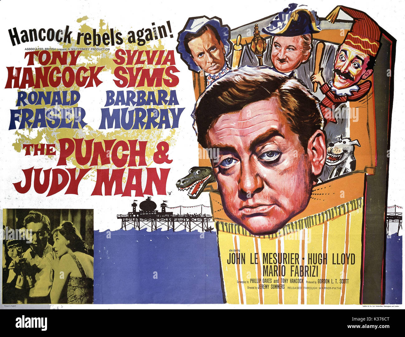 THE PUNCH AND JUDY MAN Date 1963 Stock Photo Alamy