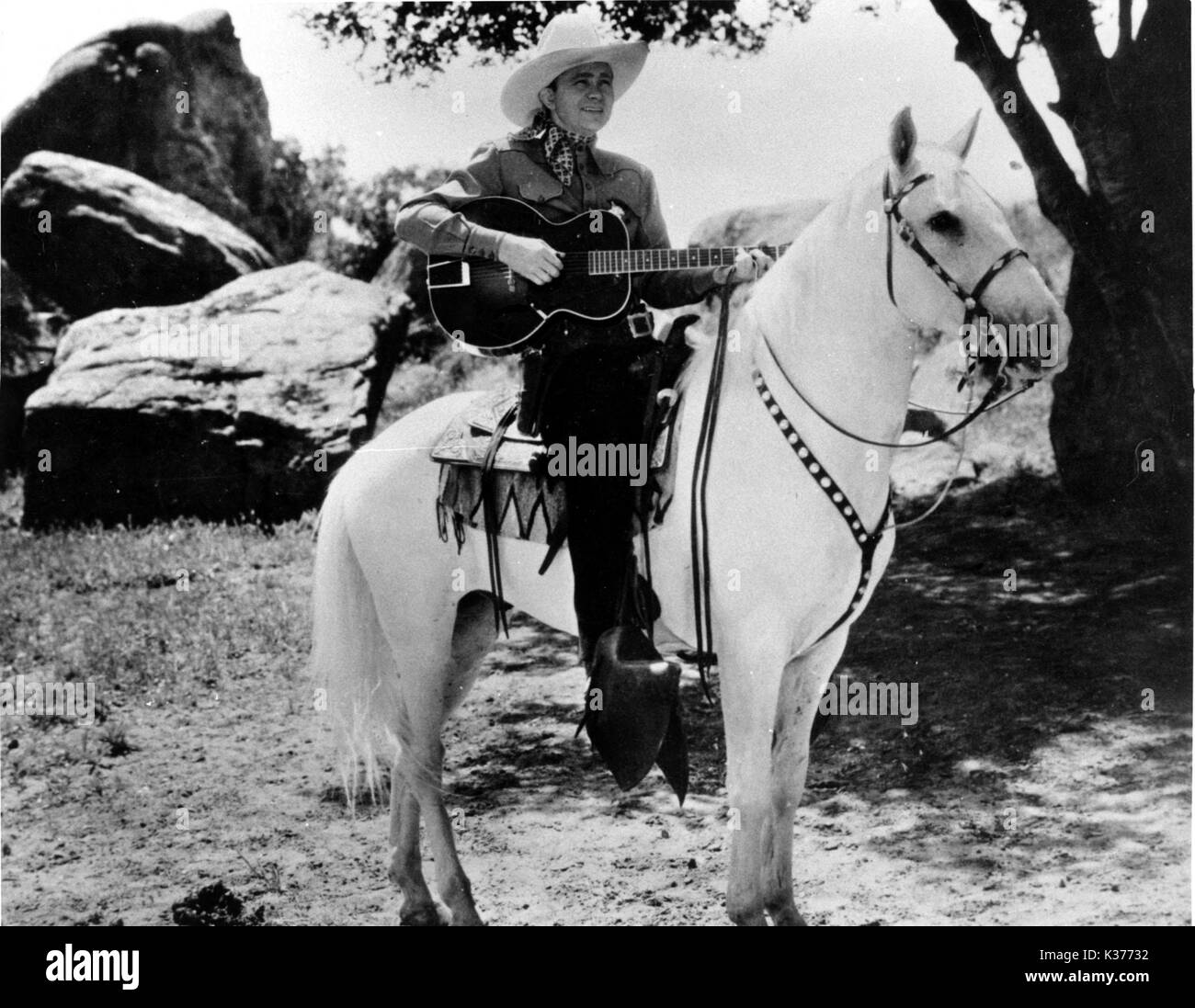 TEX RITTER on White Flash Stock Photo - Alamy