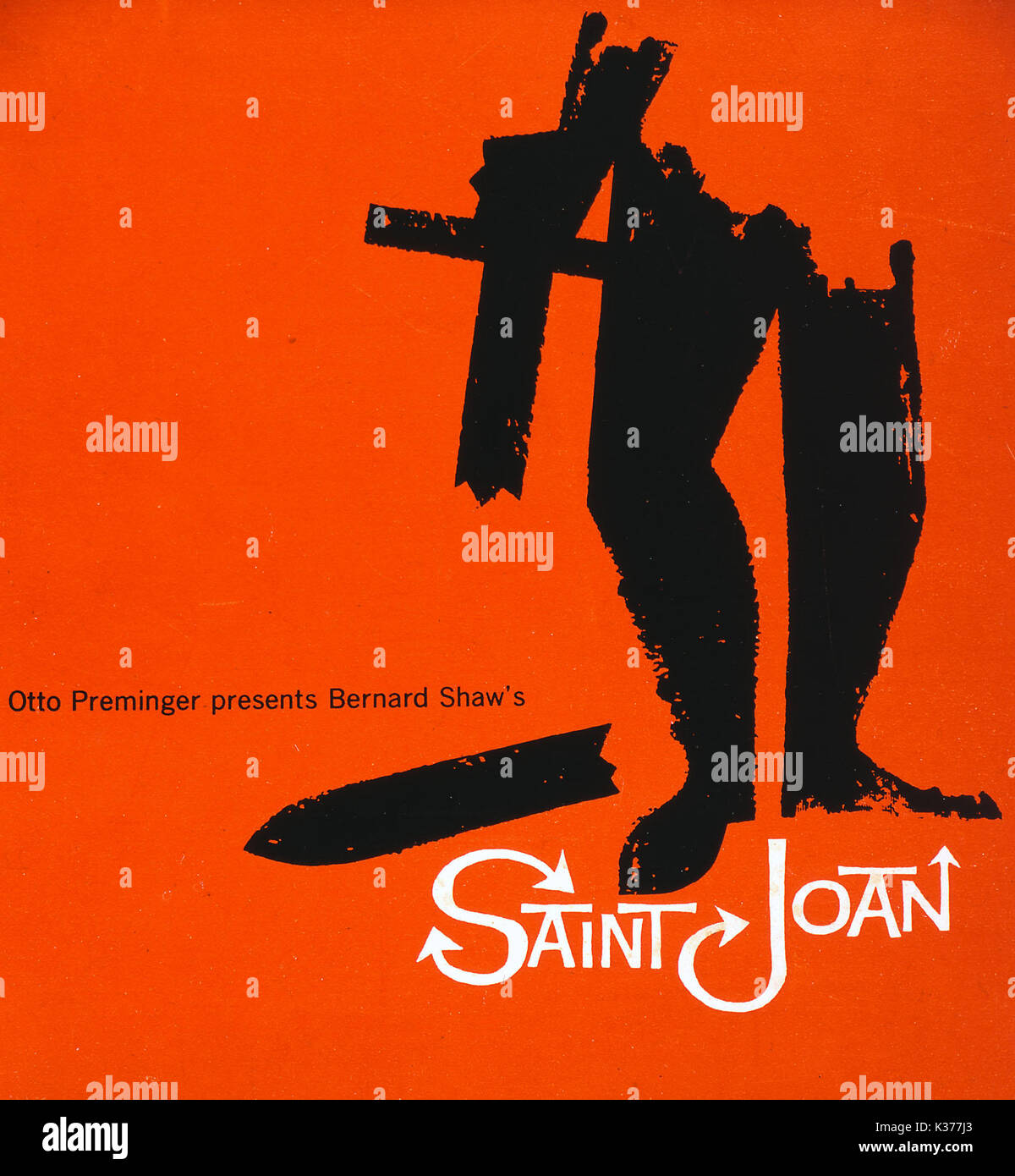 SAINT JOAN POSTER BY SAUL BASS SAINT JOAN POSTER BY SAUL BASS Date