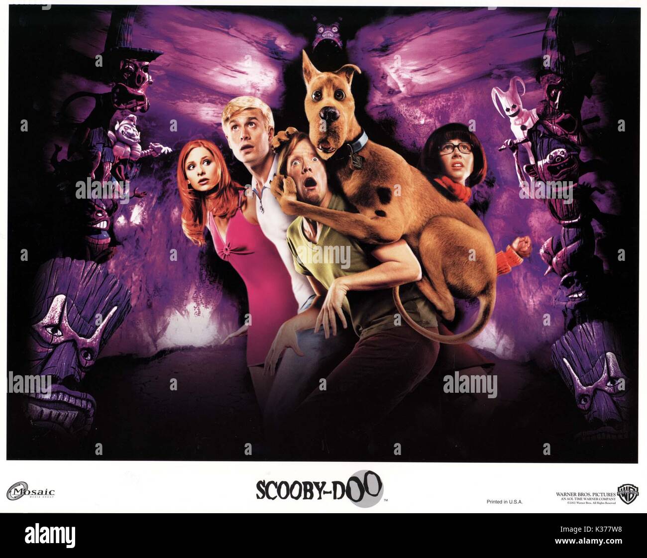 SCOOBY DOO lobby card from the Ronald Grant Archive     Date: 2002 Stock Photo