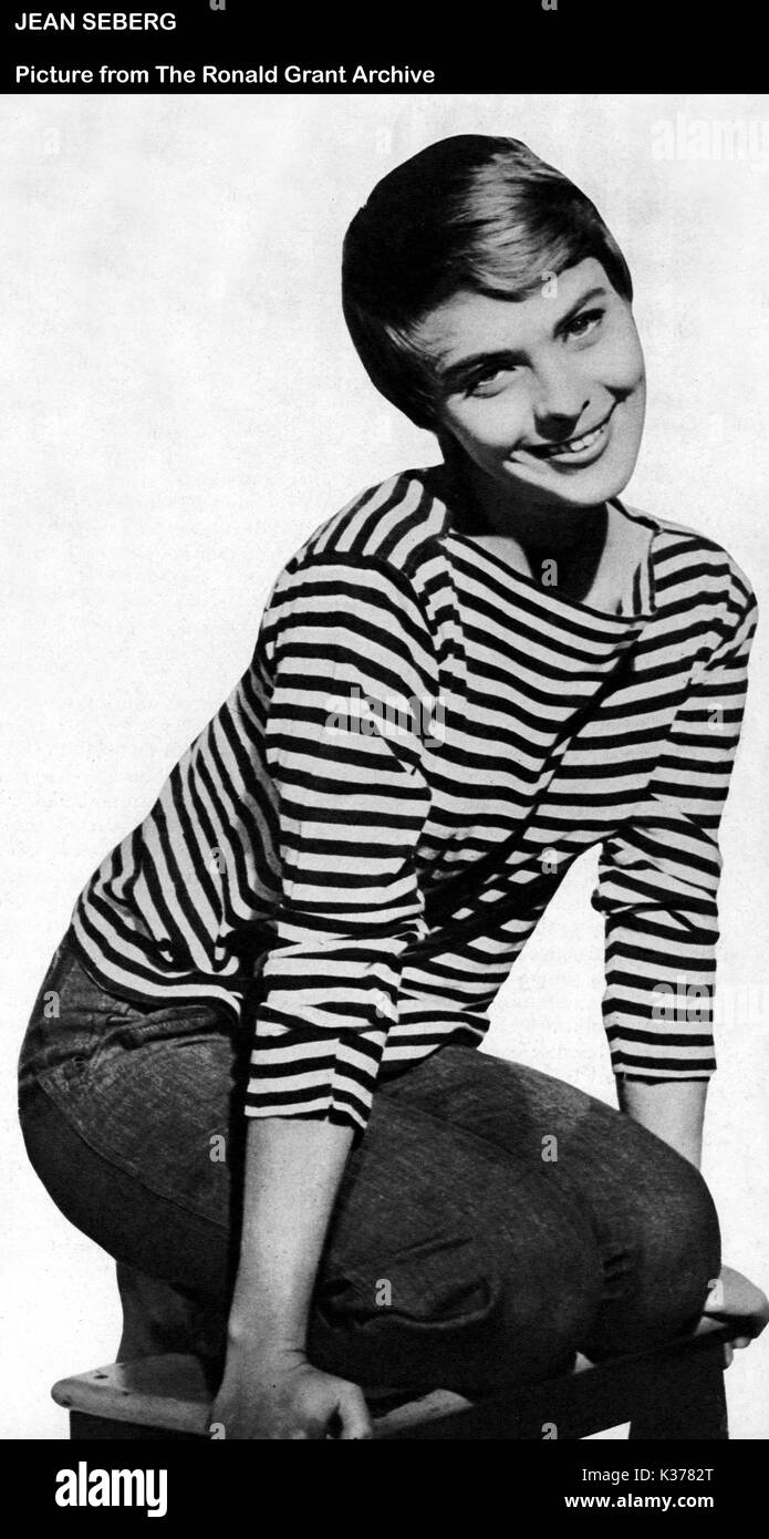 JEAN SEBERG Stock Photo