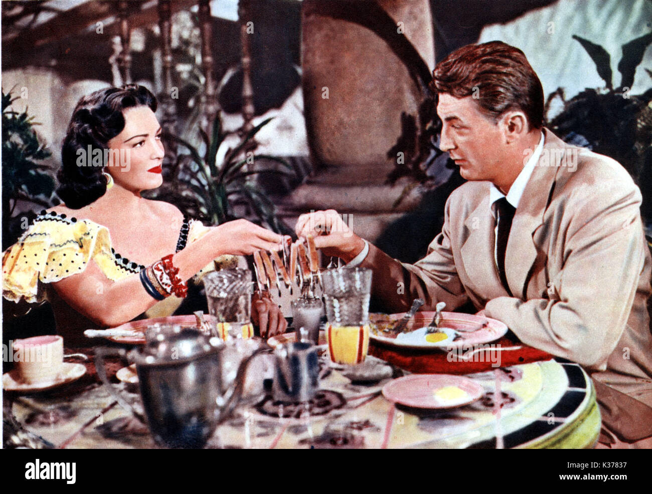 SECOND CHANCE LINDA DARNELL AND ROBERT MITCHUM BREADSTICKS AN RKO RADIO