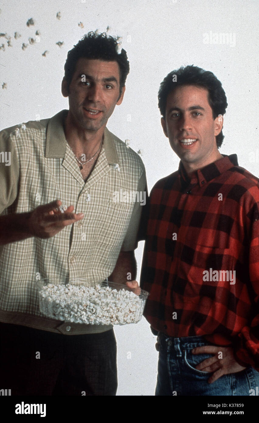 SEINFELD [US TV 1990-) MICHAEL RICHARDS as Cosmo Kramer, JERRY SEINFELD CASTLE ROCK Stock Photo