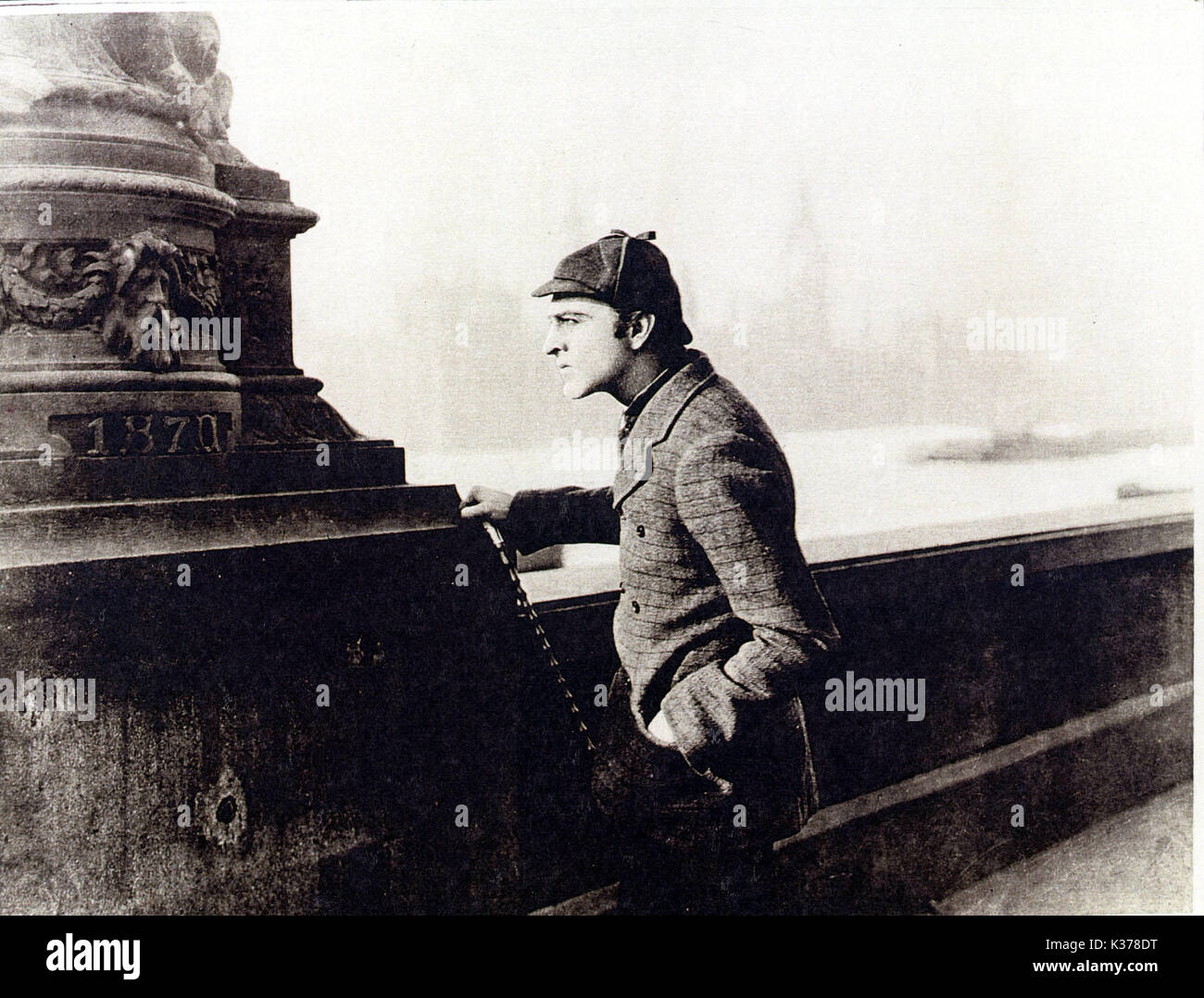 SHERLOCK HOLMES JOHN BARRYMORE A GOLDWYN FILM     Date: 1922 Stock Photo