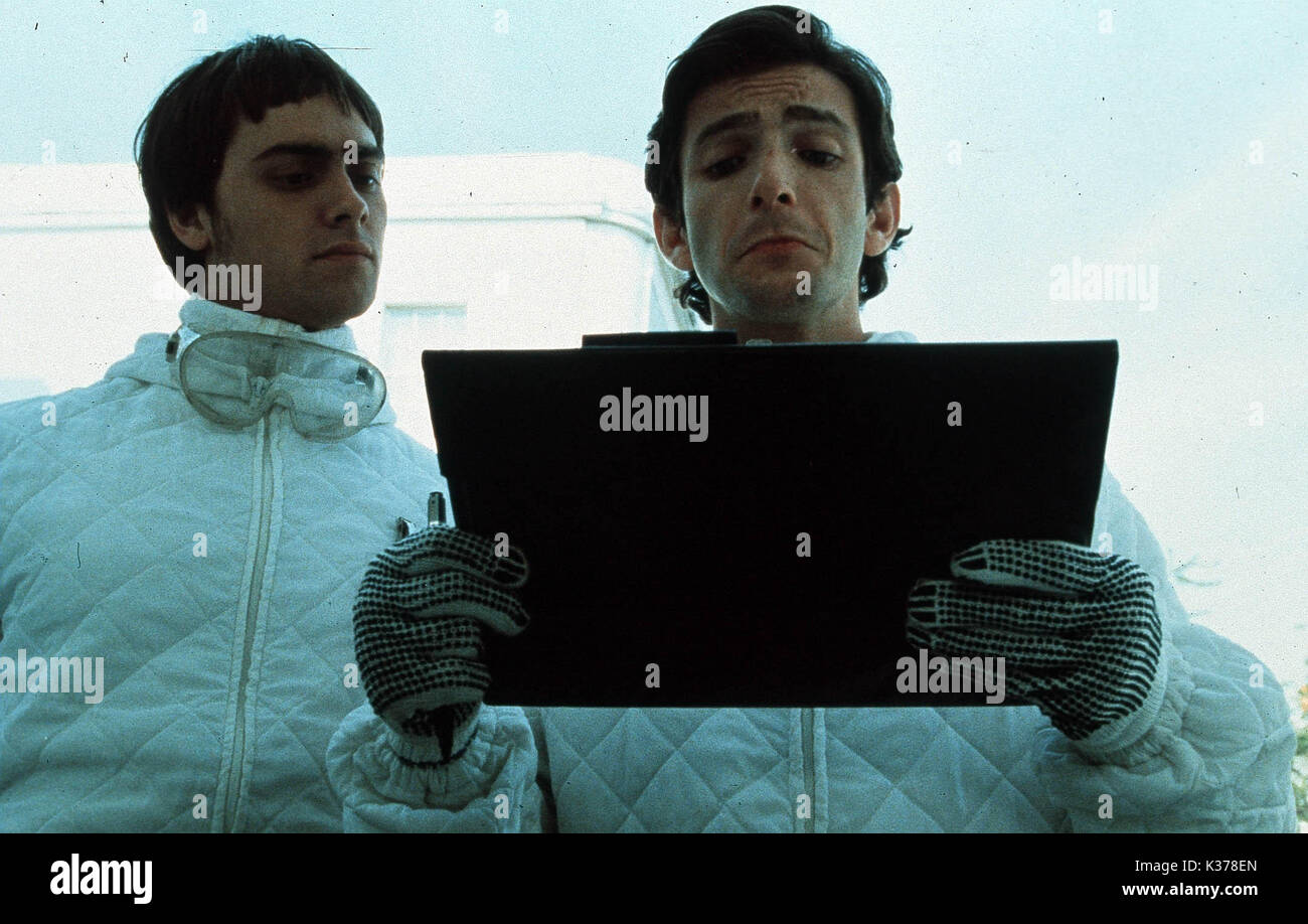 SHOOTING FISH STUART TOWNSEND AND DAN FUTTERMAN Date 1997 Stock Photo