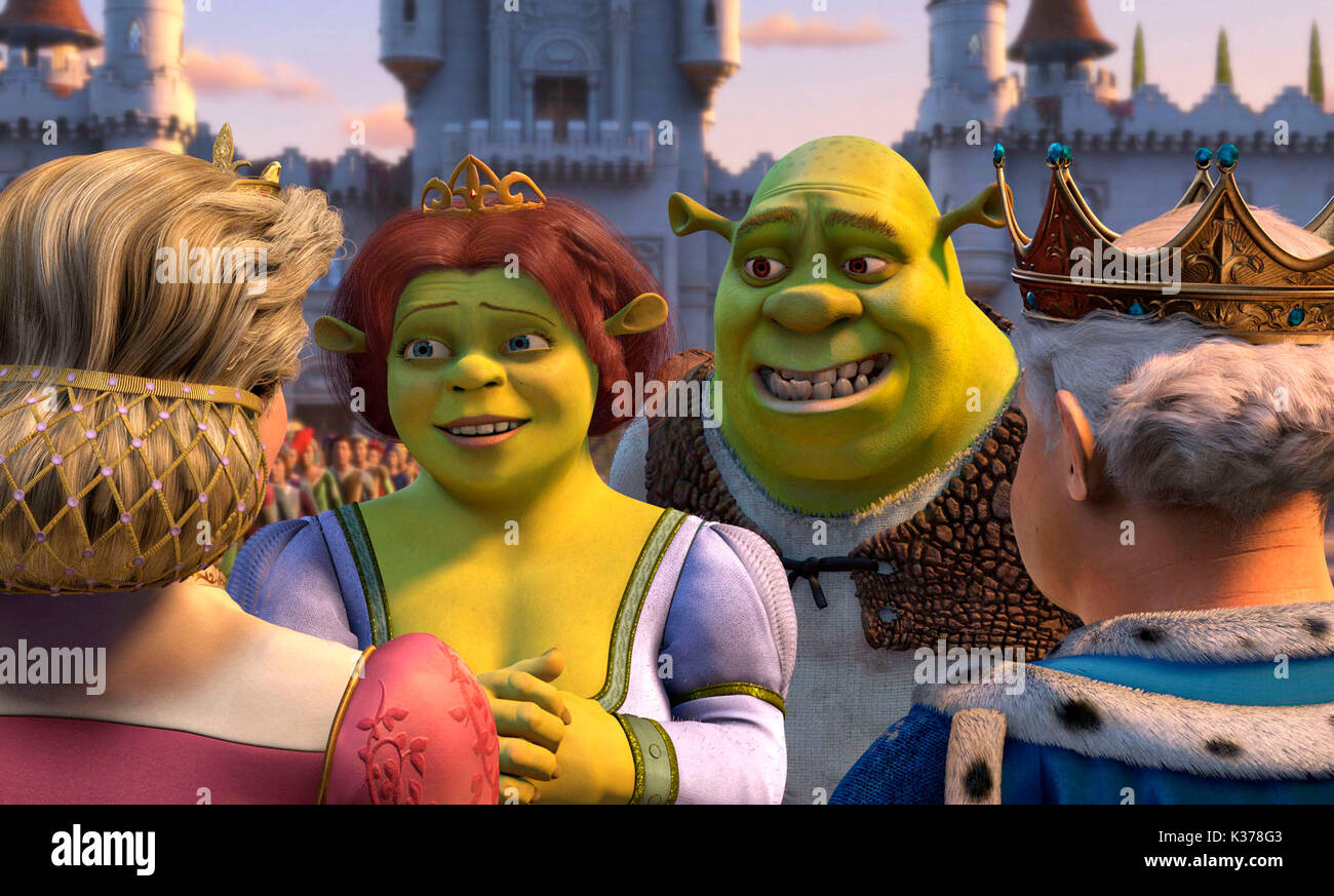 Shrek 2 - Shrek Awkward Smiling Photographic Print for Sale by volkaneeka