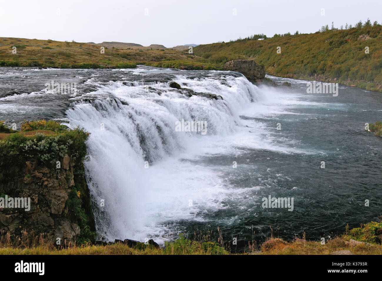 Reykjavik waterfall golden circle hi-res stock photography and images ...