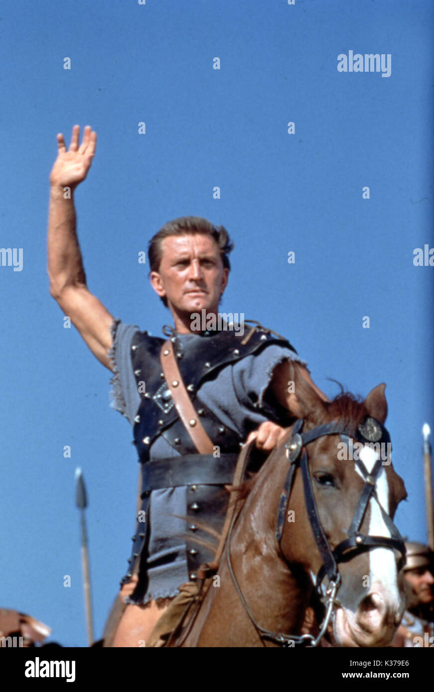 SPARTACUS KIRK DOUGLAS AS SPARTACUS     Date: 1960 Stock Photo