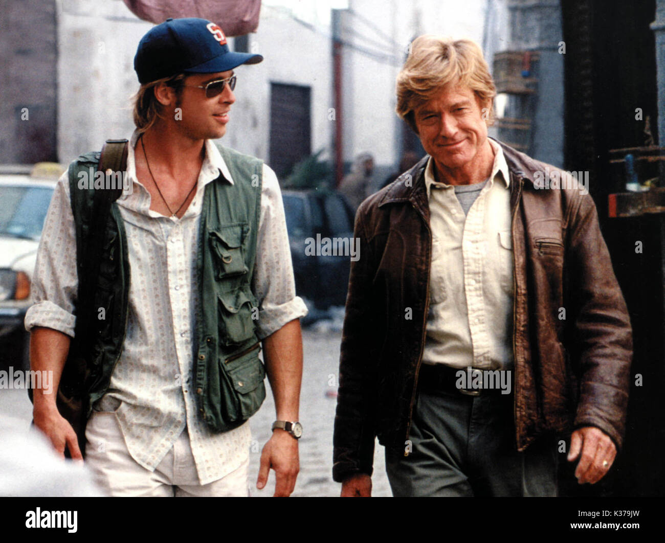 SPY GAME BRAD PITT, ROBERT REDFORD Date 2001 Stock Photo Alamy