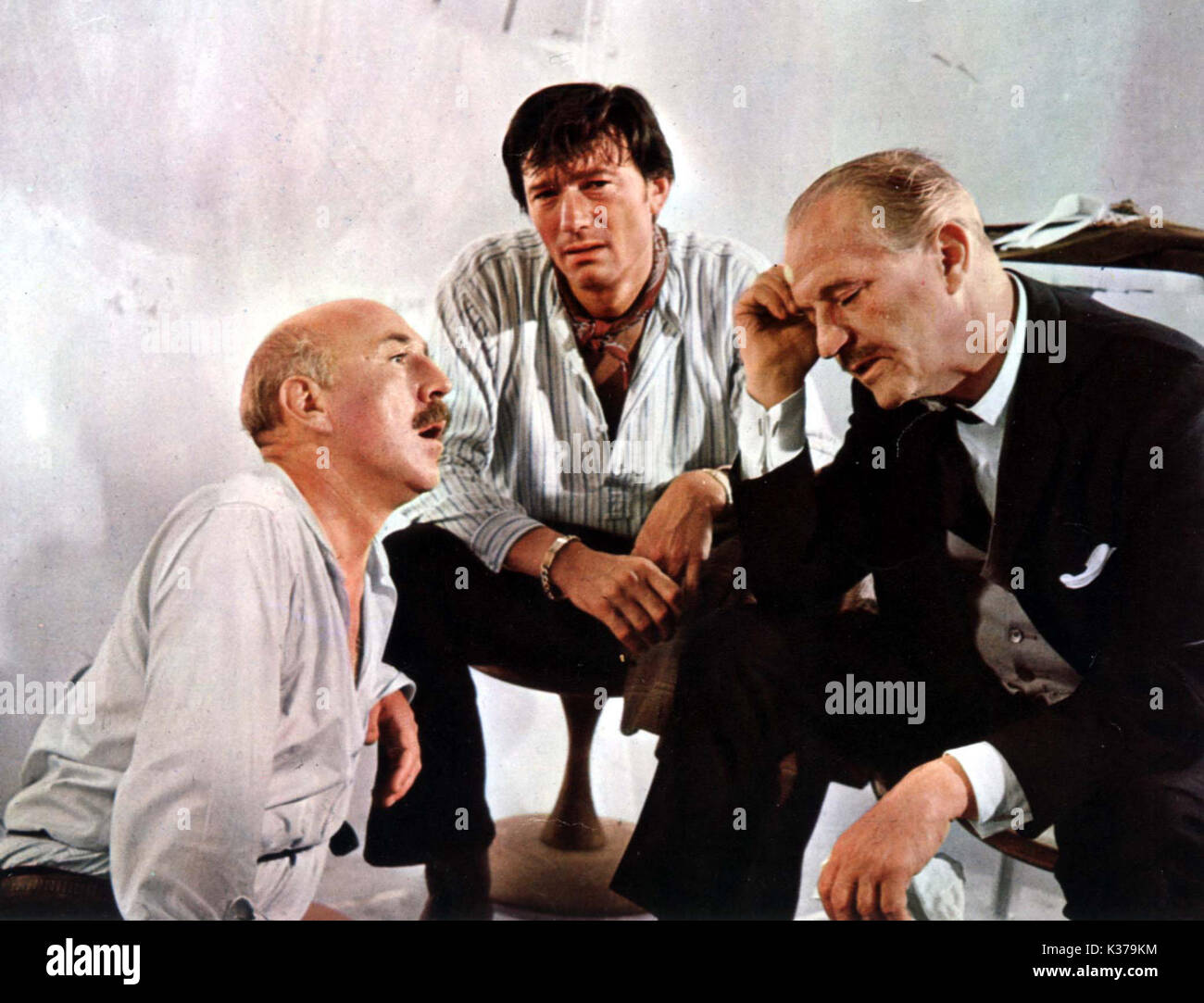 THE SPY WITH A COLD NOSE LIONEL JEFFRIES, LAURENCE HARVEY, ERIC PORTMAN     Date: 1966 Stock Photo